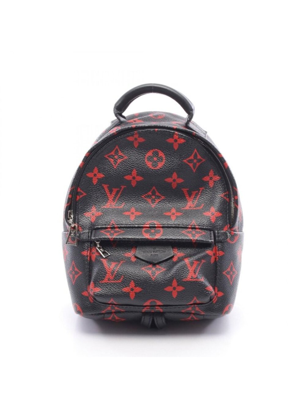 Louis Vuitton Backpack Palm Springs Mini Monogram Enfra Rouge Canvas